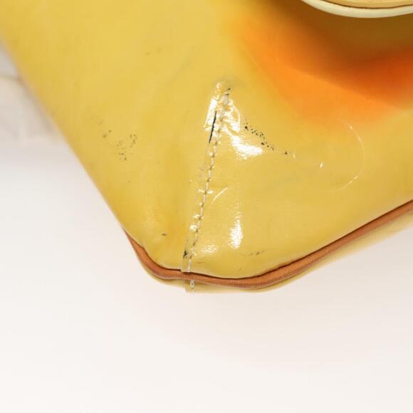 LOUIS VUITTON Monogram Vernis Thompson Street Bag Yellow M91071 - Picture 9 of 16